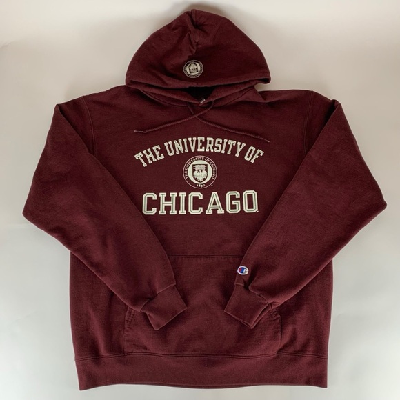 Champion Other - Champion Maroon University of Chicago Hoodie